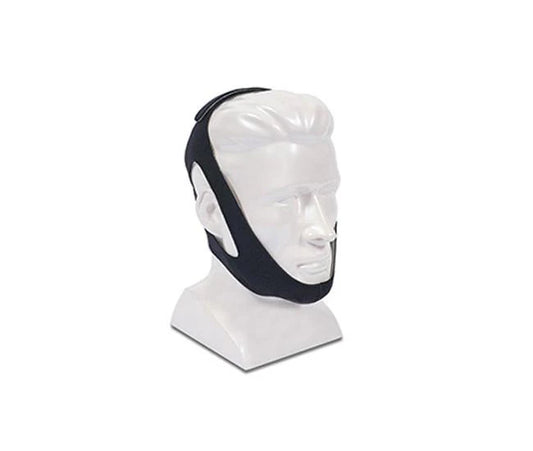Deluxe Chinstrap III - Grey/Black, Adjusts Over Ears